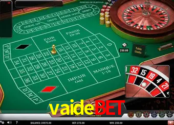 Roulette Table vaidebet